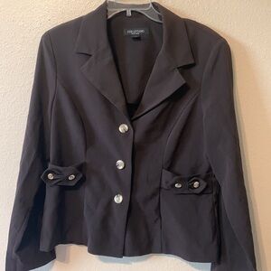 Perceptions of New York Chocolate Brown suit jacket